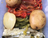 Foto del paso 1 de la receta: Escalibada con romesco 🥒🌶🍆🥕🥔