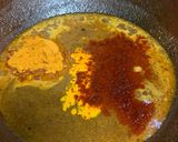 A picture of step 2 of Stuffed Brinjal gravy / Ennai Kathirikkai Kuzhambu.