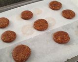 Φωτογραφία βήματος 3 της συνταγής Μπισκότα (Cookies) βρώμης με φυστικοβούτυρο ΤΕΛΕΙΑ και ΥΓΙΕΙΝΑ