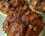Foto langkah ke 7 dari resep Banana Chocolate Muffin Super Moist.