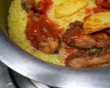 A picture of step 8 of Chicken mandi rice.