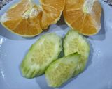 Une image de l'étape 1 de Boisson revitalisant à l'orange 🍊 et concombre 🥒.