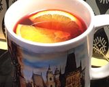Forralt bor gyümölcsösen recept fázis 4 fotója
