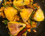 A picture of step 5 of Hilsa Fish Curry - South Indian Fusion Style.
