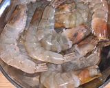 A picture of step 2 of Jumbo Prawn Masala.