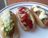 Foto del paso 11 de la receta: Mini hot dogs saludables🌭🥕🌶🥑🌰🍅🧀