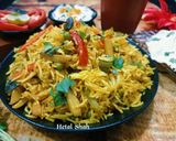 A picture of step 7 of Vegetable Pulao Restaurant Style.