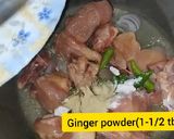 A picture of step 3 of Degi Chicken Palak.