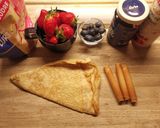 Une image de l'étape 1 de Crêpe en Cornet.