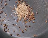 A picture of step 2 of Schezwan Potatoes /Mustang Aloo fry/Nepali Timur Aloo Masala.