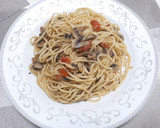 Foto del paso 4 de la receta: Espagueti con champiñones