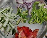 वेजिटेबल वर्मीसेली (सेवई)उपमा रेसिपी चरण 2 फोटो