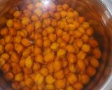 A picture of step 1 of Chana tacos.