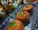 A picture of step 4 of Chatpatte biscuit sandwich.
