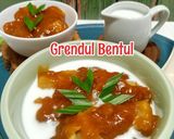 Foto langkah ke 7 dari resep 1012. Jenang Grendul Bentul Saus Santan Segar 👍😋.