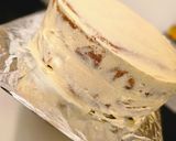 A picture of step 9 of Moist vanilla cake.