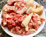 Hình bước làm 1 của món Lẩu Dê