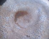 A picture of step 3 of Farali dosa with Farali Bhaji and Farali Tomato chutney.