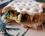 Foto del paso 5 de la receta: Panini de huevo y espinaca
