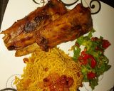 صورة لخطوة 2 من وصفة بط وارز بسمتي