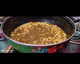 A picture of step 7 of Chole dhaniya masala.