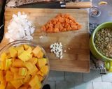 Foto del paso 1 de la receta: Guiso de verduras, arroz y lentejas sin salsa de tomate