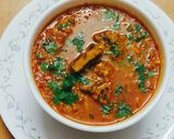 A picture of step 5 of Besan Chilla Ki Sabzi.
