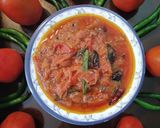 A picture of step 5 of Timater ki chutney.
