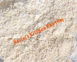 A picture of step 2 of Kurkure bhendi.