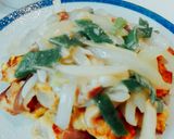Foto langkah ke 8 dari resep Ayam Koloke telur toping saus bawang minim minyak kaya sayur.
