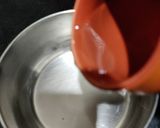 A picture of step 1 of Cardamom tea (Elaichi chai).