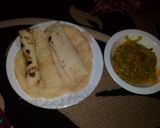 A picture of step 4 of Crepes with Cabbage Sauce.