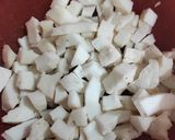 नारियल मटर बर्फी(nariyal matar barfi recipe in hindi) रेसिपी चरण 1 फोटो