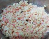 A picture of step 1 of Daal pakori.