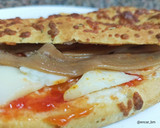 Foto del paso 3 de la receta: Bocadillo de focaccia con queso al pimentón y anchoas en Airfryer