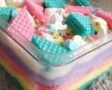 Foto langkah ke 10 dari resep Unicorn Dessert Box.