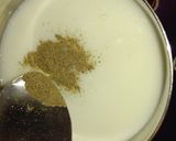 A picture of step 2 of Masala Lassi.