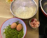 ผัดวุ้นเส้นชะอมแหนม วิธีทำสูตร 1 รูป