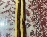 Foto langkah ke 3 dari resep Domino Cookies.