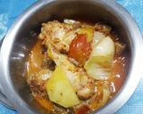 รูปขั้นตอนการทำที่ 3 ของ แกงไก่ผัดแห้ง