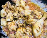 A picture of step 3 of Chicken Koila Karahi Recipe👌😋.