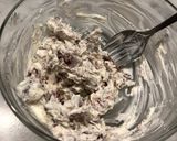 A picture of step 1 of Bruschetta with Sausage and Cream Cheese.