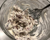 A picture of step 1 of Bruschetta with Sausage and Cream Cheese.