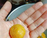 A picture of step 6 of Mango Ladoo.
