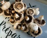 Une image de l'étape 3 de Poulet à la crème, champignons et épices.