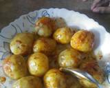 Khattey meethay aloo recipe step 2 photo