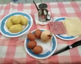 Foto del paso 1 de la receta Tortilla de patatas con sorpresa