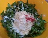 A picture of step 1 of Palak Kofta Curry.