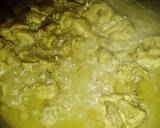 Chicken white kadahi/dahi chicken recipe step 3 photo