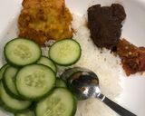A picture of step 4 of Corn Fritters aka Bakwan Jagung.